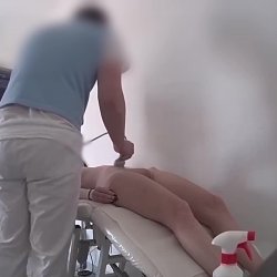 Stripping naked at doctor’s office