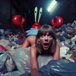 Taylor Swift Ai: SpongeBob version (and Mr.Krabs)