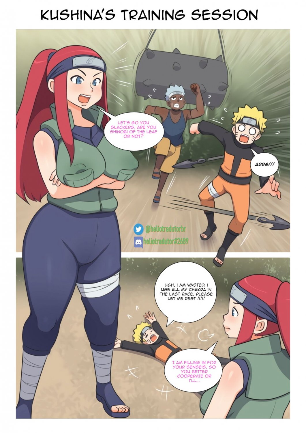 Kushina Training Session comic porn #Y16nqIK4