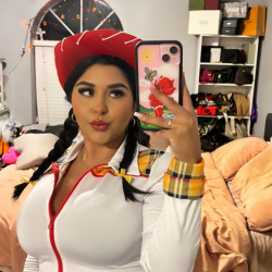 Latina riding as Jesse