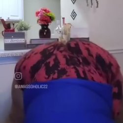 Bbw backshots go dumb