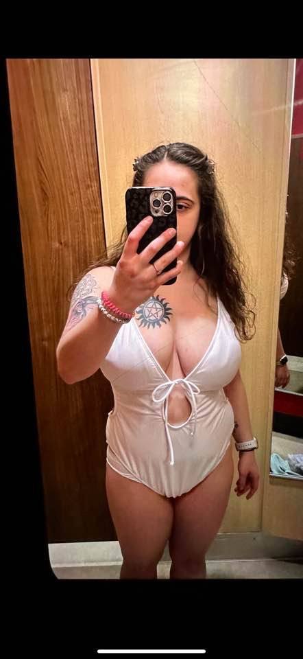 Tatted bride with big, beautiful natural tits #v1Fjltk1