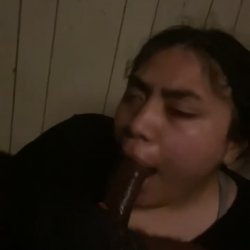 Slut loves to get her mouth fucked by BBC