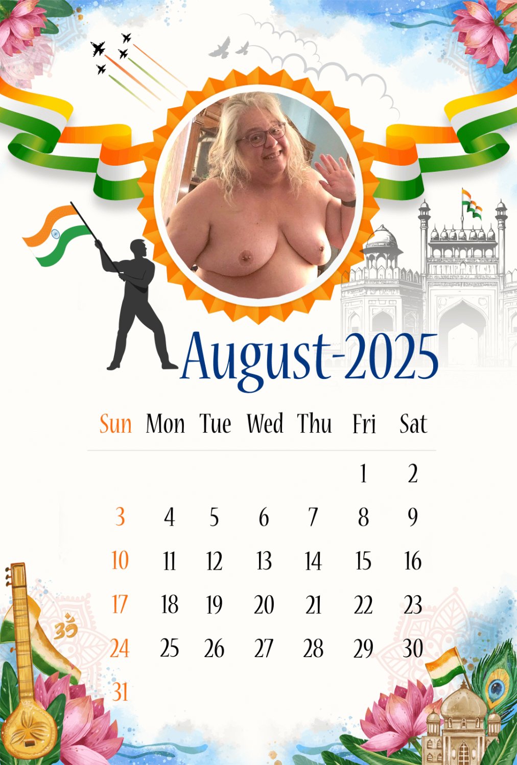 Nude chubby 2025 calendar #5bs43awH